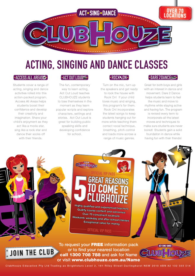 ClubHouze Press Ad