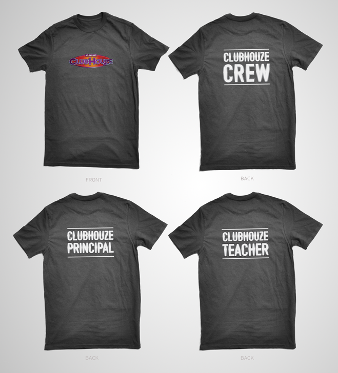 ClubHouze Staff T-Shirts